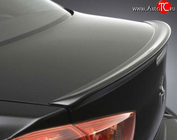 2 049 р. Лип спойлер M-VRS Mitsubishi Lancer 10 CY седан дорестайлинг (2007-2010) (Неокрашенный)  с доставкой в г. Майкоп