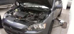 Газовые упоры капота Berkut Mitsubishi Lancer 10 CY седан дорестайлинг (2007-2010)