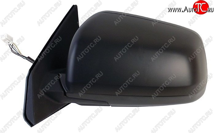 2 659 р. Боковое левое зеркало заднего вида SAT (обогрев, 5 контактов) Mitsubishi Lancer 10 CY седан дорестайлинг (2007-2010) (Неокрашенное)  с доставкой в г. Майкоп