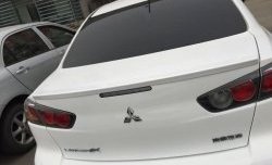2 049 р. Лип спойлер M-VRS Mitsubishi Lancer 10 CY седан дорестайлинг (2007-2010) (Неокрашенный)  с доставкой в г. Майкоп. Увеличить фотографию 2