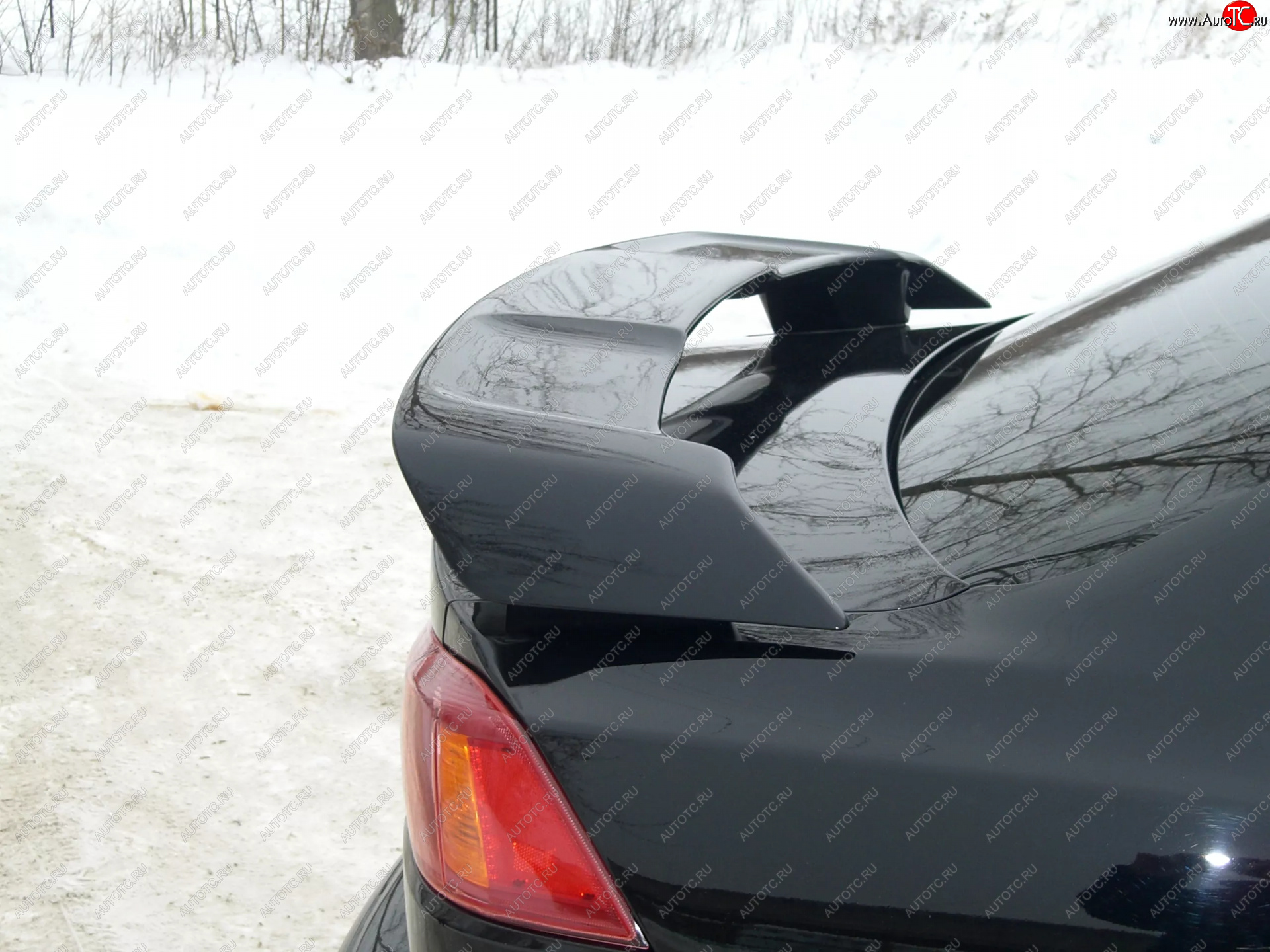 5 999 р. Спойлер 2.0 var №1 MV-Tuning Mitsubishi Lancer 10 CY седан дорестайлинг (2007-2010) (Неокрашенный)  с доставкой в г. Майкоп
