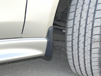 1 799 р. Передние брызговики Sport Mitsubishi Lancer 10 CY седан дорестайлинг (2007-2010)  с доставкой в г. Майкоп. Увеличить фотографию 5
