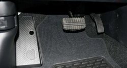 4 289 р. Коврик в салони Element 5 шт. (текстиль) (седан) Mitsubishi Lancer 10 CY седан дорестайлинг (2007-2010) (Черные)  с доставкой в г. Майкоп. Увеличить фотографию 5