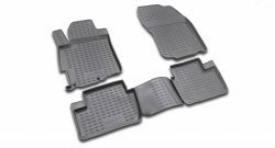 Коврики в салон Element 4 шт. (полиуретан) Mitsubishi Lancer 10 CY седан рестайлинг (2011-2017)