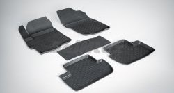 Износостойкие коврики в салон с высоким бортом SeiNtex Premium 4 шт. (резина) Mitsubishi Lancer  10 CY (2007-2017) седан дорестайлинг, хэтчбэк дорестайлинг, седан рестайлинг, хэтчбек 5 дв рестайлинг