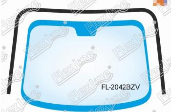 Молдинг лобового стекла FlexLine Mitsubishi Pajero Sport PA рестайлинг (2004-2008)