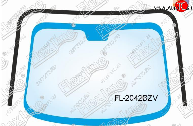 3 699 р. Молдинг лобового стекла FlexLine Mitsubishi Pajero Sport PA дорестайлинг (1996-2004)  с доставкой в г. Майкоп