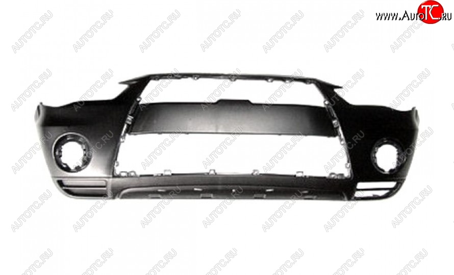 4 399 р. Бампер передний SPARD Mitsubishi Outlander XL (CW)  рестайлинг (2010-2013) (Неокрашенный)  с доставкой в г. Майкоп