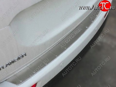 5 349 р. Защитная накладка на задний бампер СТ Mitsubishi Outlander GF 2-ой рестайлинг (2015-2018)  с доставкой в г. Майкоп