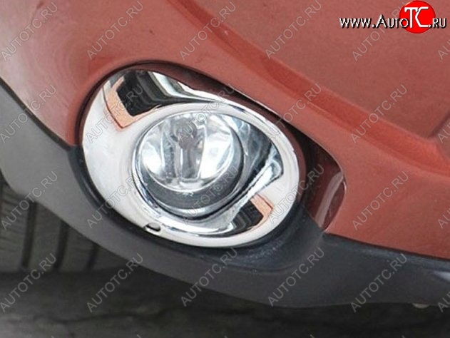 4 199 р. Подиумы противотуманных фар СТ Mitsubishi Outlander GF дорестайлинг (2012-2014)  с доставкой в г. Майкоп