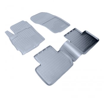 Коврики салона Norplast Unidec Mitsubishi Outlander  GF (2012-2022) дорестайлинг, 1-ый рестайлинг, 2-ой рестайлинг, 3-ий рестайлинг (Цвет: серый)