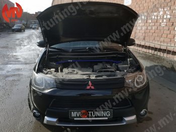 3 189 р. Растяжка (распорка) передних стоек MV-Tuning Mitsubishi Outlander GF 2-ой рестайлинг (2015-2018)  с доставкой в г. Майкоп. Увеличить фотографию 5