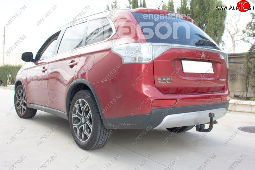 22 699 р. Фаркоп Aragon.(шар V) Mitsubishi Outlander GF дорестайлинг (2012-2014)  с доставкой в г. Майкоп