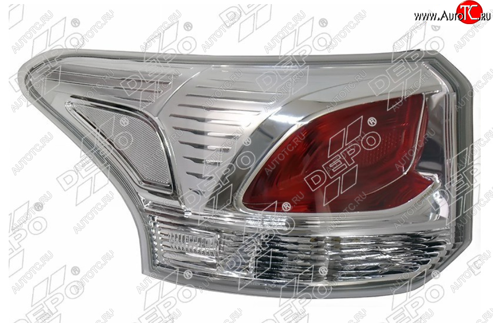 12 199 р. Левый фонарь задний DEPO Mitsubishi Outlander GF дорестайлинг (2012-2014)  с доставкой в г. Майкоп