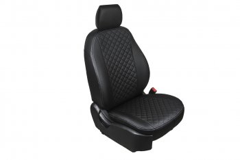 Чехлы для сидений SeiNtex (экокожа) Mitsubishi Outlander  XL (2005-2013) (CW)  дорестайлинг, (CW)  рестайлинг