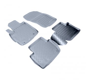 Коврики салона Norplast Unidec Mitsubishi Outlander  XL (2005-2013) (CW)  дорестайлинг, (CW)  рестайлинг (Цвет: серый)