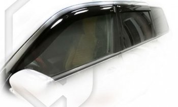 Дефлектора окон CA-Plastiс Mitsubishi Outlander  CU (2003-2009) (Classic полупрозрачный)