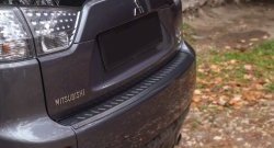 1 349 р. Накладка заднего бампера RA Mitsubishi Outlander XL (CW)  рестайлинг (2010-2013)  с доставкой в г. Майкоп. Увеличить фотографию 3