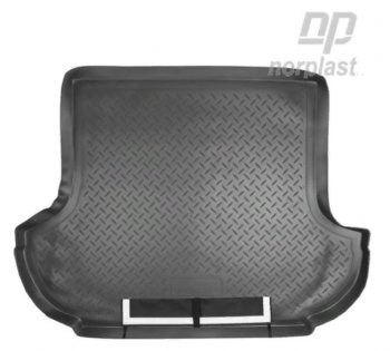 Коврик багажника Norplast Unidec Mitsubishi Outlander  XL (2005-2013) (CW)  дорестайлинг, (CW)  рестайлинг (Черный, с погрузочным ковриком (фартуком))