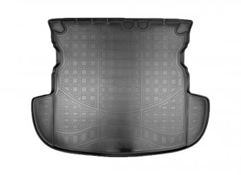 Коврик в багажник Norplast Unidec (без органайзера) Mitsubishi Outlander  GF (2012-2014) дорестайлинг (Цвет: черный)