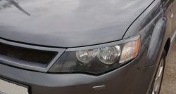5 449 р. Решётка радиатора (рестайлинг) Sport Mitsubishi Outlander XL (CW)  рестайлинг (2010-2013) (Неокрашенная)  с доставкой в г. Майкоп. Увеличить фотографию 2