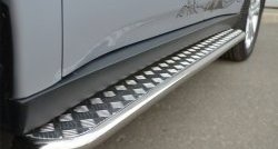 24 649 р. Широкая защита порогов SLITKOFF  Mitsubishi Outlander  GF (2012-2014) дорестайлинг  с доставкой в г. Майкоп. Увеличить фотографию 3