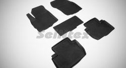 Износостойкие коврики в салон с высоким бортом SeiNtex Premium 4 шт. (резина) Mitsubishi Outlander  GF (2012-2014) дорестайлинг
