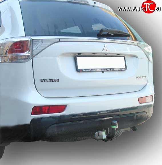 184 999 р. Фаркоп Лидер Плюс Mitsubishi Outlander GF дорестайлинг (2012-2014) (Без электропакета)  с доставкой в г. Майкоп