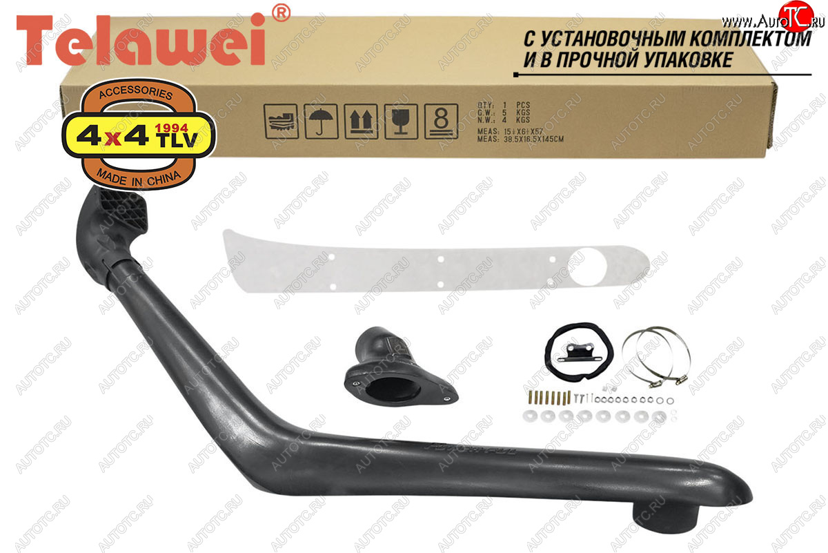 7 949 р. Шноркель Telawei Mitsubishi Pajero 2 V30/V40 5 дв. дорестайлинг (1991-1997)  с доставкой в г. Майкоп