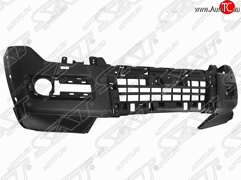 8 199 р. Передний бампер SAT Mitsubishi Pajero 4 V90 2-ой рестайлинг (2014-2020) (Неокрашенный)  с доставкой в г. Майкоп