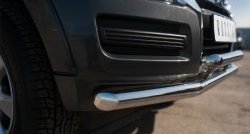 21 849 р. Защита переднего бампера (2 трубыØ63 мм, нержавейка) SLITKOFF Mitsubishi Pajero 4 V90 2-ой рестайлинг (2014-2020)  с доставкой в г. Майкоп. Увеличить фотографию 3