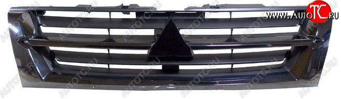 4 649 р. Решётка радиатора SAT Mitsubishi Pajero 3 V70 дорестайлинг (1999-2003) (Неокрашенная)  с доставкой в г. Майкоп