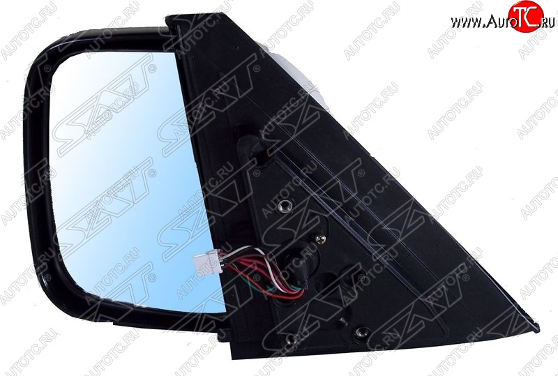 3 299 р. Боковое левое зеркало заднего вида SAT (5 контактов)  Mitsubishi Pajero ( 3 V70,  3 V60) (1999-2006) дорестайлинг, рестайлинг (Неокрашенное)  с доставкой в г. Майкоп