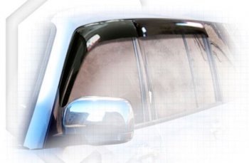 Дефлектора окон CA-Plastiс Mitsubishi Pajero 4 V90 дорестайлинг (2006-2011)