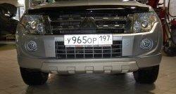 10 499 р. Накладка переднего бампера GT Dynamics Mitsubishi Pajero 4 V80 дорестайлинг (2006-2011) (Дорестайлинг, Неокрашенная)  с доставкой в г. Майкоп. Увеличить фотографию 5