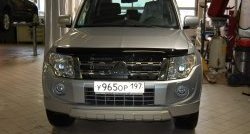 10 499 р. Накладка переднего бампера GT Dynamics Mitsubishi Pajero 4 V80 дорестайлинг (2006-2011) (Дорестайлинг, Неокрашенная)  с доставкой в г. Майкоп. Увеличить фотографию 6