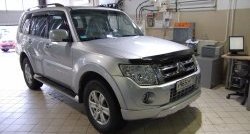 10 499 р. Накладка переднего бампера GT Dynamics Mitsubishi Pajero 4 V80 дорестайлинг (2006-2011) (Дорестайлинг, Неокрашенная)  с доставкой в г. Майкоп. Увеличить фотографию 4