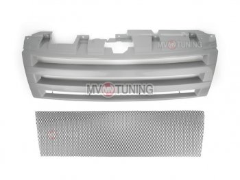 8 199 р. Решётка радиатора BROOMER Design Mitsubishi Pajero 4 V80 дорестайлинг (2006-2011) (Неокрашенная)  с доставкой в г. Майкоп. Увеличить фотографию 5