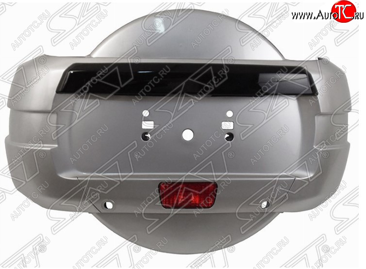 19 549 р. Колпак запасного колеса SAT Mitsubishi Pajero 4 V80 дорестайлинг (2006-2011) (Неокрашенный)  с доставкой в г. Майкоп