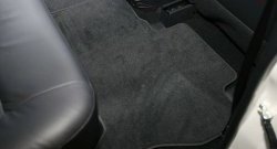 4 099 р. Коврики в салон Element 4 шт. (текстиль) Mitsubishi Pajero 4 V80 дорестайлинг (2006-2011) (Черные)  с доставкой в г. Майкоп. Увеличить фотографию 2