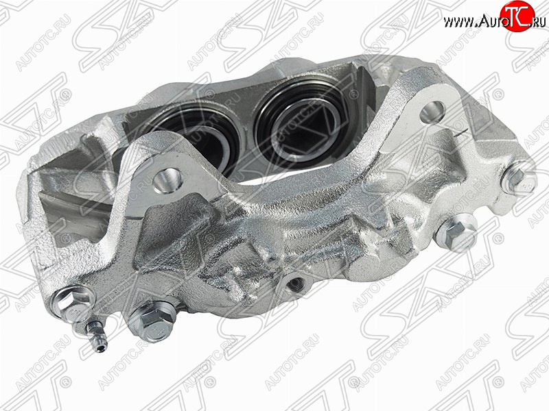 7 199 р. Левый передний суппорт тормозной SAT Mitsubishi Pajero 4 V80 дорестайлинг (2006-2011)  с доставкой в г. Майкоп