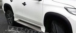 18 199 р. Накладки на колёсные арки CT Mitsubishi Pajero Sport QE дорестайлинг (2015-2021) (Неокрашенные)  с доставкой в г. Майкоп. Увеличить фотографию 4