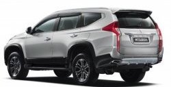 5 649 р. Спойлер CT Mitsubishi Pajero Sport QE дорестайлинг (2015-2021) (Неокрашенный)  с доставкой в г. Майкоп. Увеличить фотографию 2