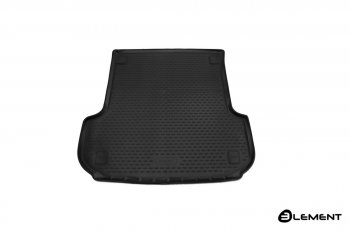 Коврик в багажник Element (полиуретан) Mitsubishi Pajero Sport QE дорестайлинг (2015-2021) (Черный)