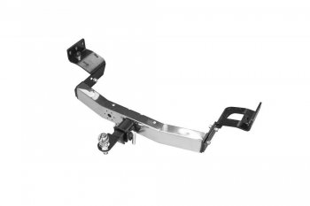 Фаркоп PT GROUP /съемный квадрат/ с НЕРЖ накладкой MITSUBISHI Pajero Sport 2008-2020  Mitsubishi Pajero Sport QE дорестайлинг (2015-2021)