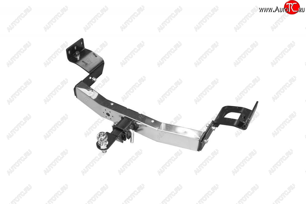 20 299 р. Фаркоп PT GROUP /съемный квадрат/ с НЕРЖ накладкой MITSUBISHI Pajero Sport 2008-2020  Mitsubishi Pajero Sport QE дорестайлинг (2015-2021)  с доставкой в г. Майкоп