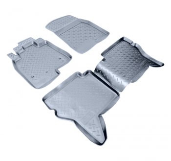Коврики салона Norplast Unidec Mitsubishi Pajero Sport  PA (1996-2008) дорестайлинг, рестайлинг (Цвет: серый)