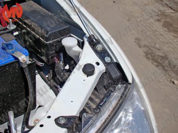2 969 р. Упор капота MV-Tuning (одинарный)  Mitsubishi Pajero Sport  PB (2008-2013) дорестайлинг  с доставкой в г. Майкоп. Увеличить фотографию 4