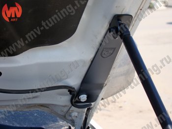 2 969 р. Упор капота MV-Tuning (одинарный)  Mitsubishi Pajero Sport  PB (2008-2013) дорестайлинг  с доставкой в г. Майкоп. Увеличить фотографию 5