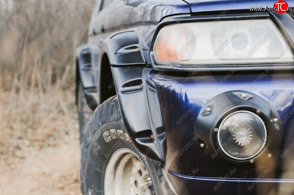 1 949 р. Подиумы противотуманных фар RA Mitsubishi Pajero Sport PA дорестайлинг (1996-2004)  с доставкой в г. Майкоп